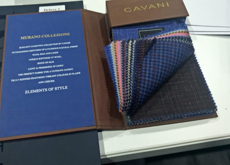 Cavani fabric swatches