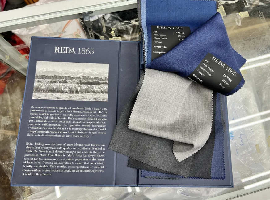 Reda fabric swatches